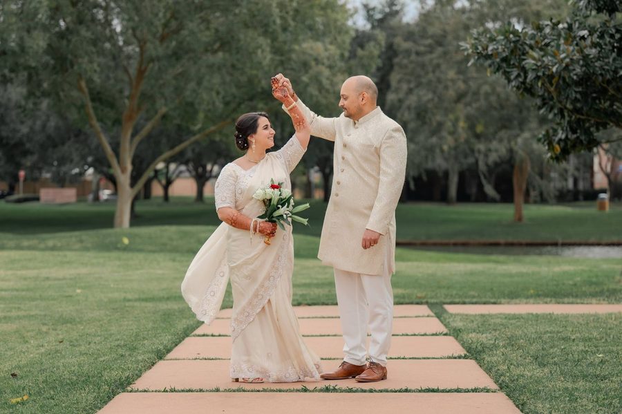 Aleha and Abid, a couple who met on Jalebi